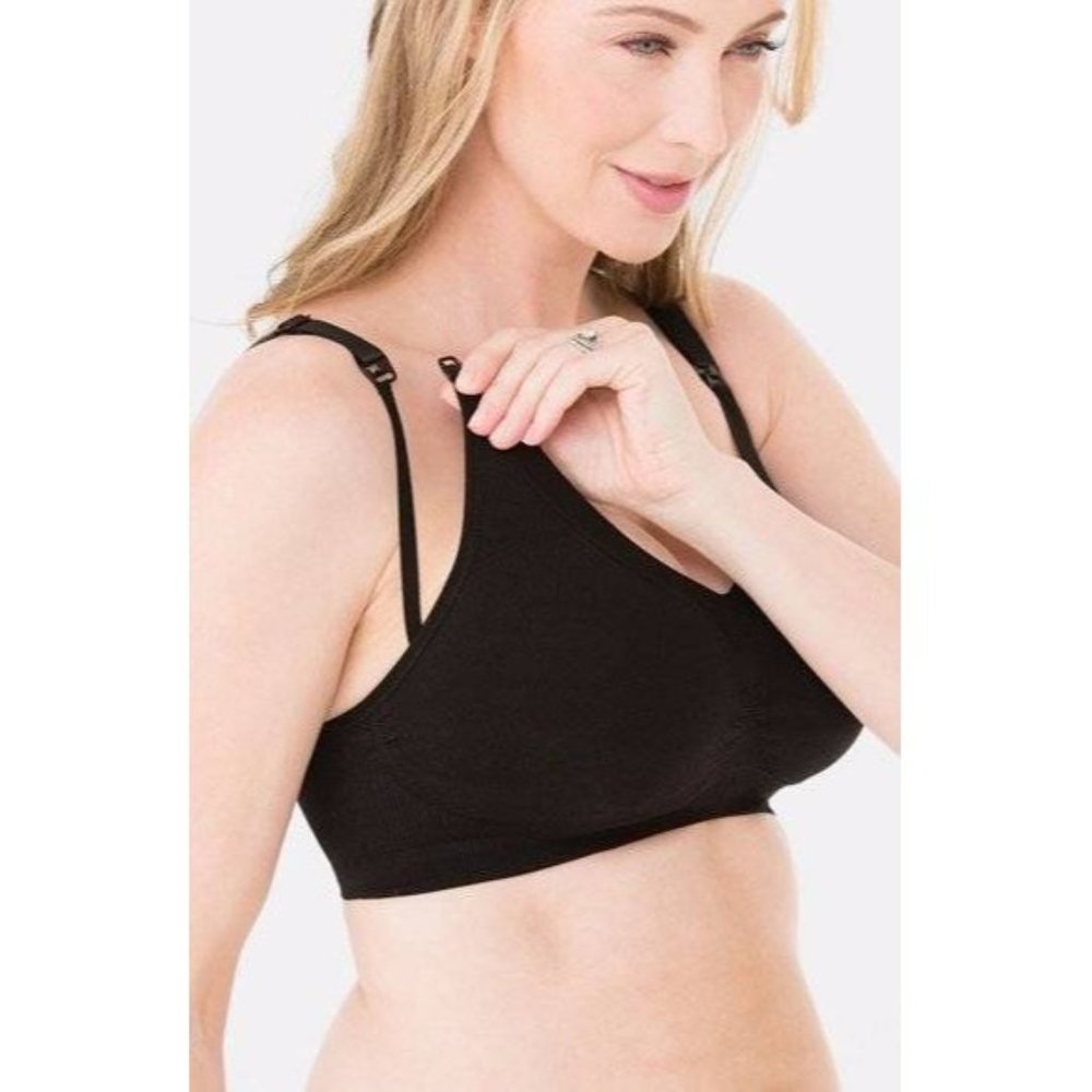 Ingrid & Isabel Seamless Wireless Nursing Bra Small NEW